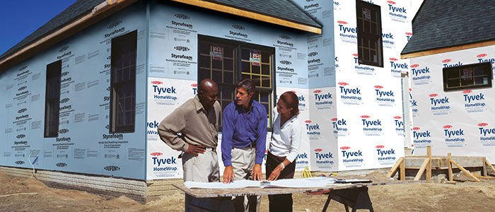 Tyvek Construction